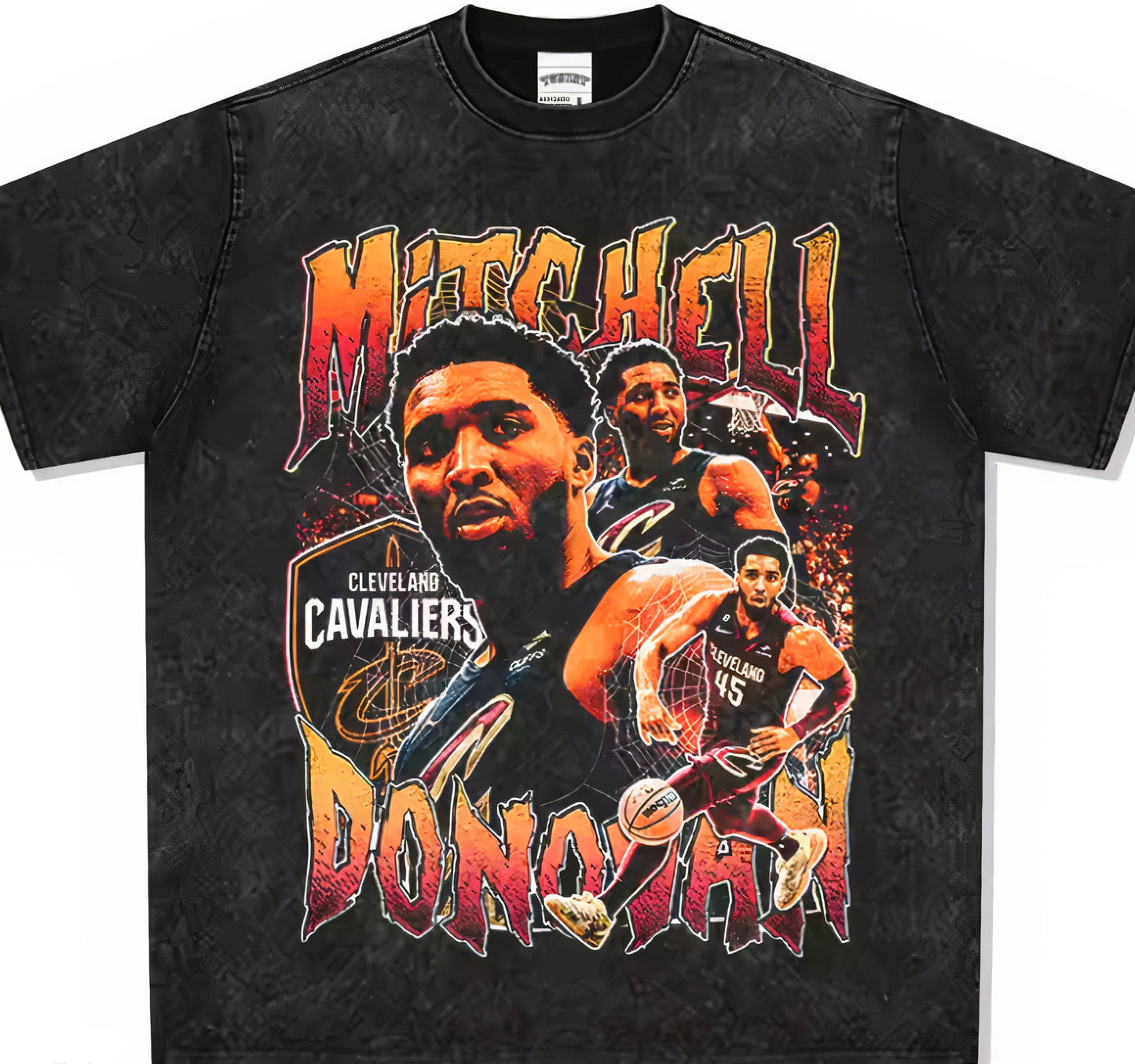 Donovan Mitchell: Cleveland Cavaliers Superstar Graphic T-Shirt