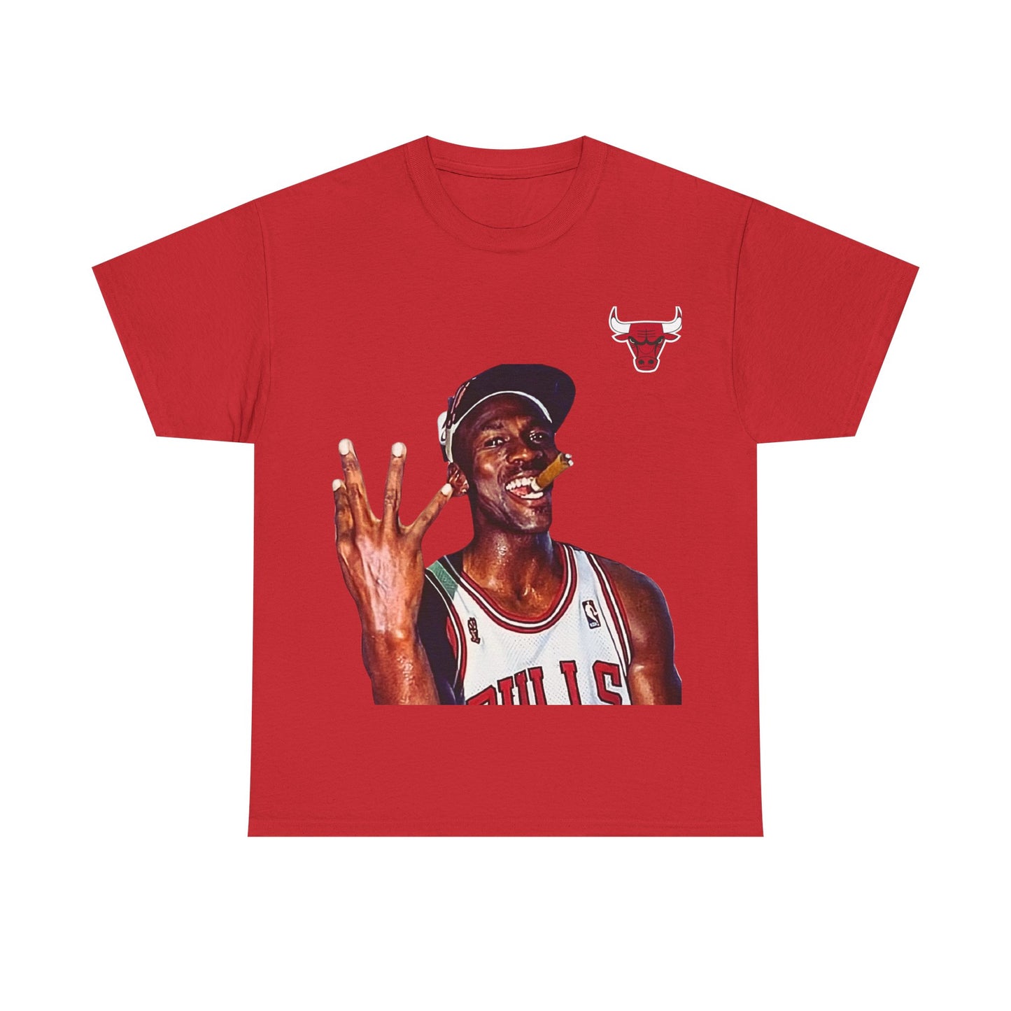 Michael Jordan '4th Championship' Graphic T-Shirt