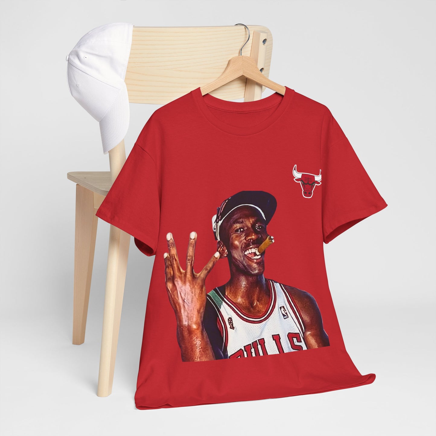 Michael Jordan '4th Championship' Graphic T-Shirt