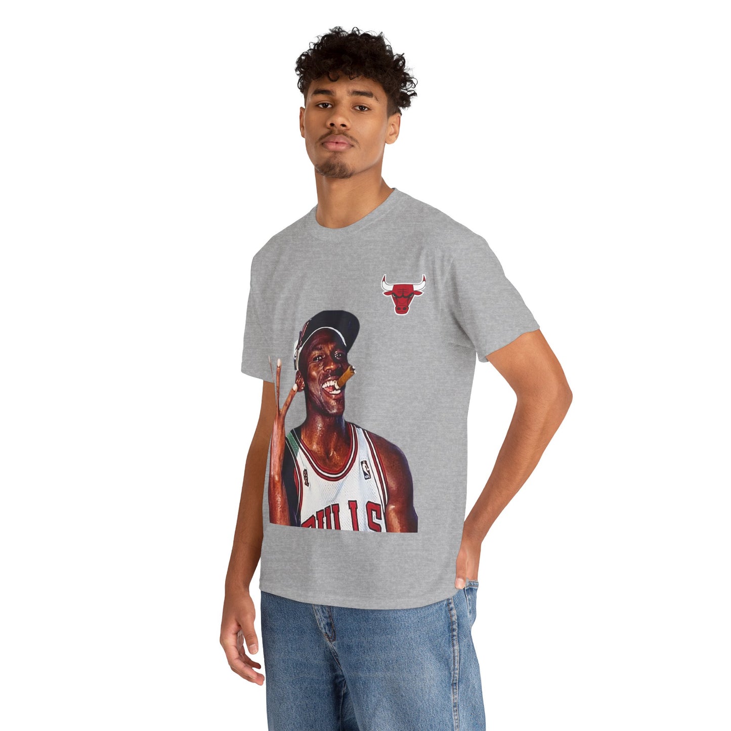 Michael Jordan '4th Championship' Graphic T-Shirt