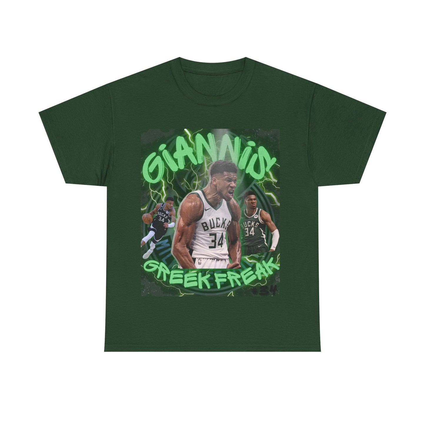 Giannis Antetokounmpo – Greek Freak T-Shirt