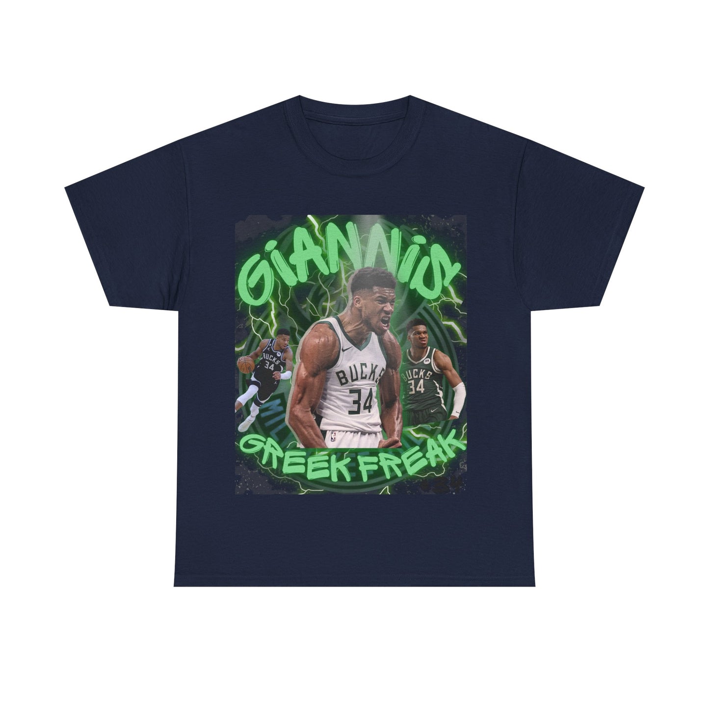 Giannis Antetokounmpo – Greek Freak T-Shirt