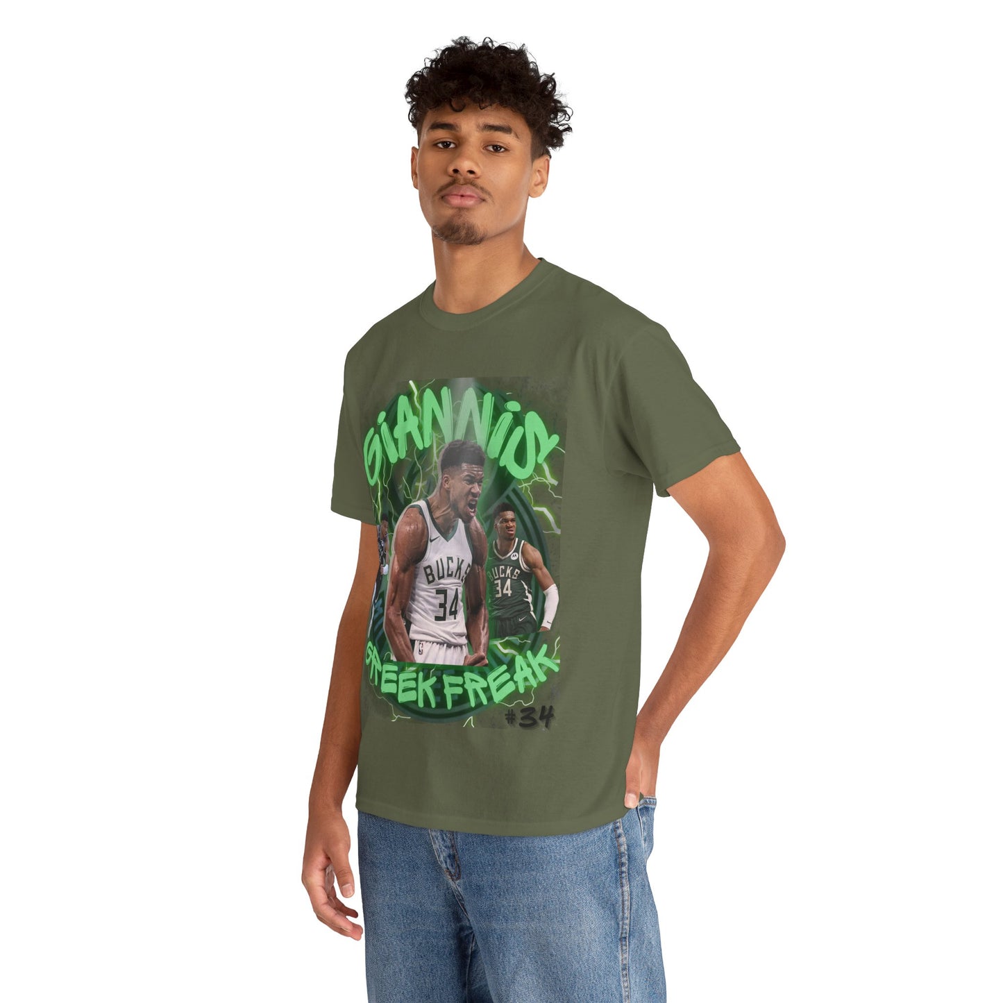 Giannis Antetokounmpo – Greek Freak T-Shirt