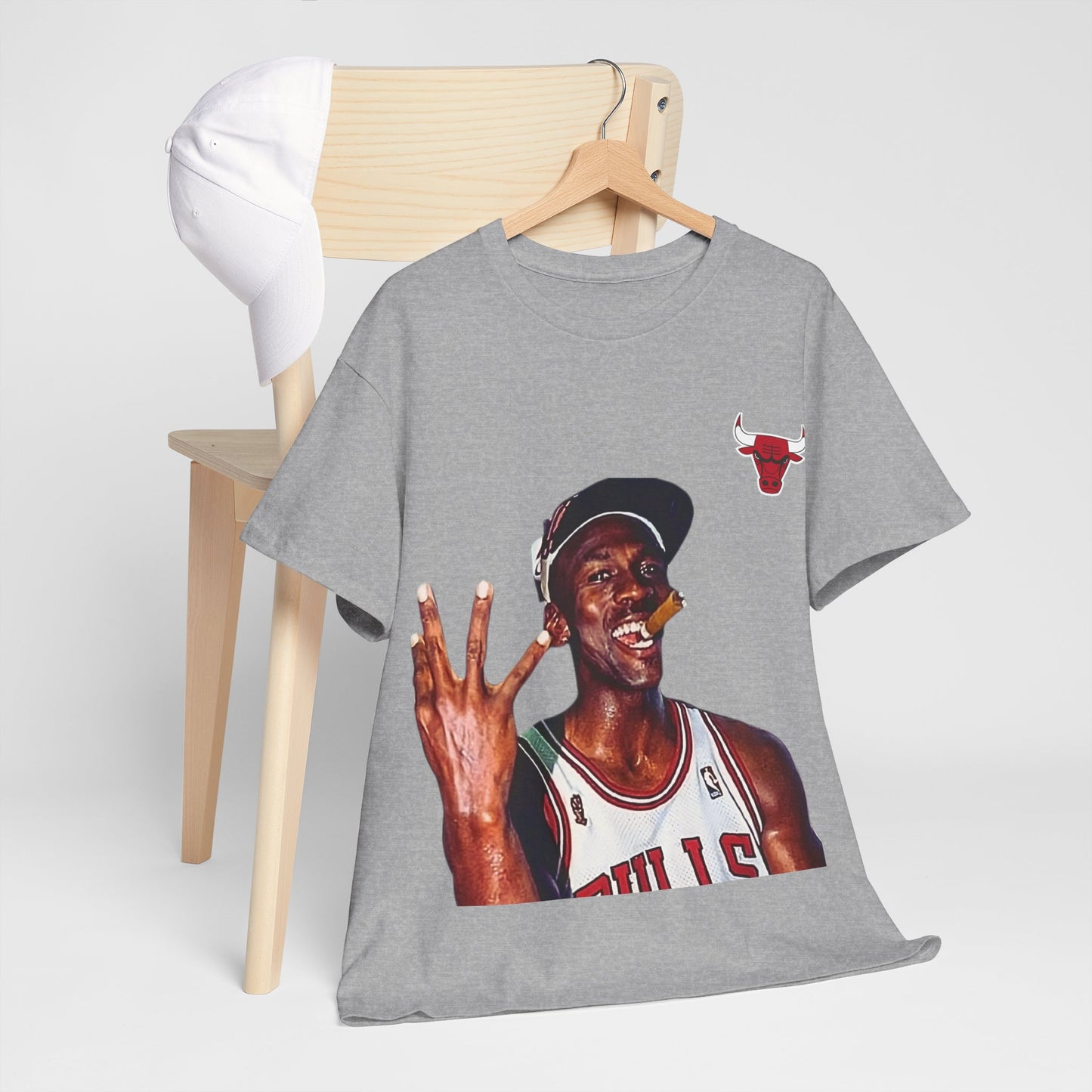 Michael Jordan '4th Championship' Graphic T-Shirt