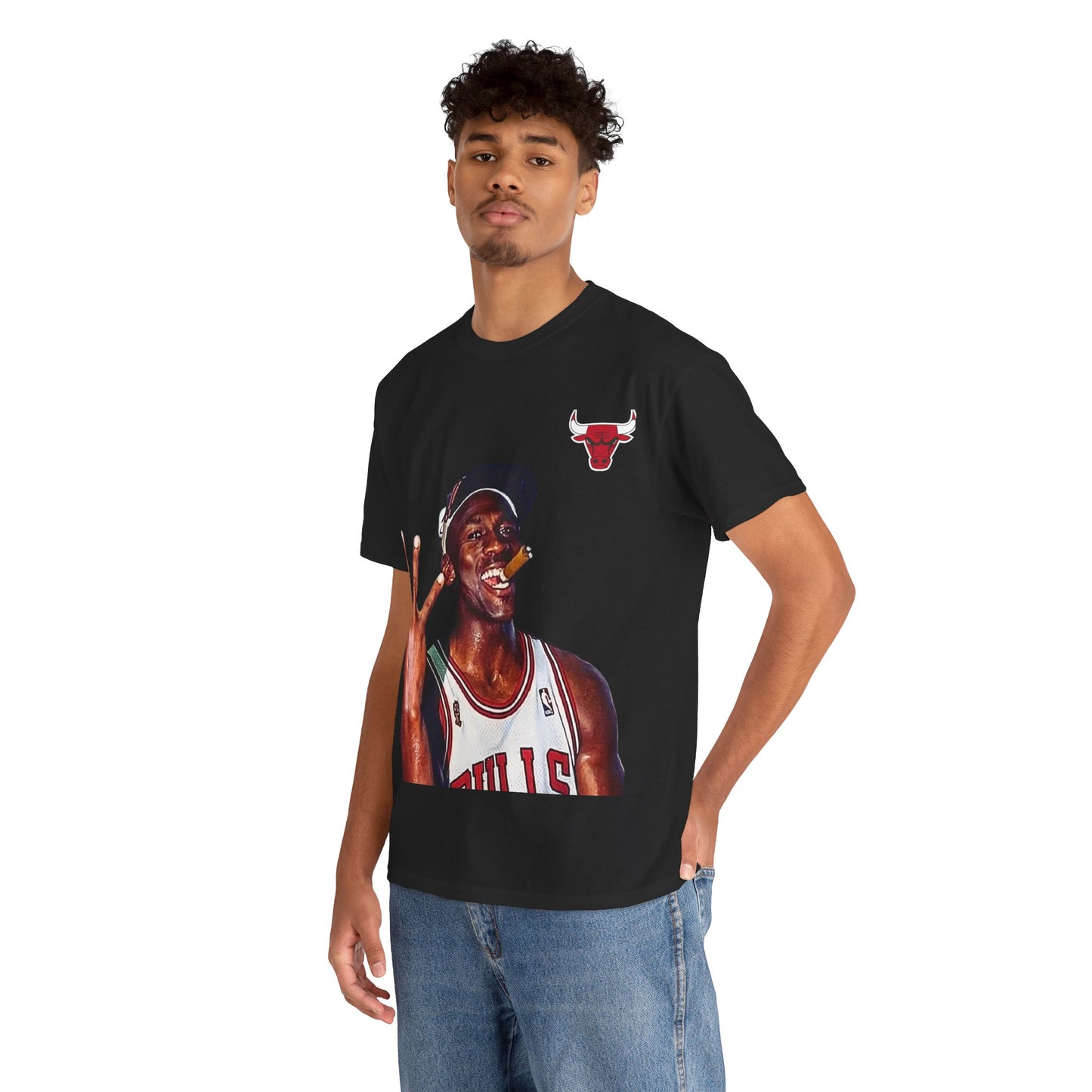 Michael Jordan '4th Championship' Graphic T-Shirt