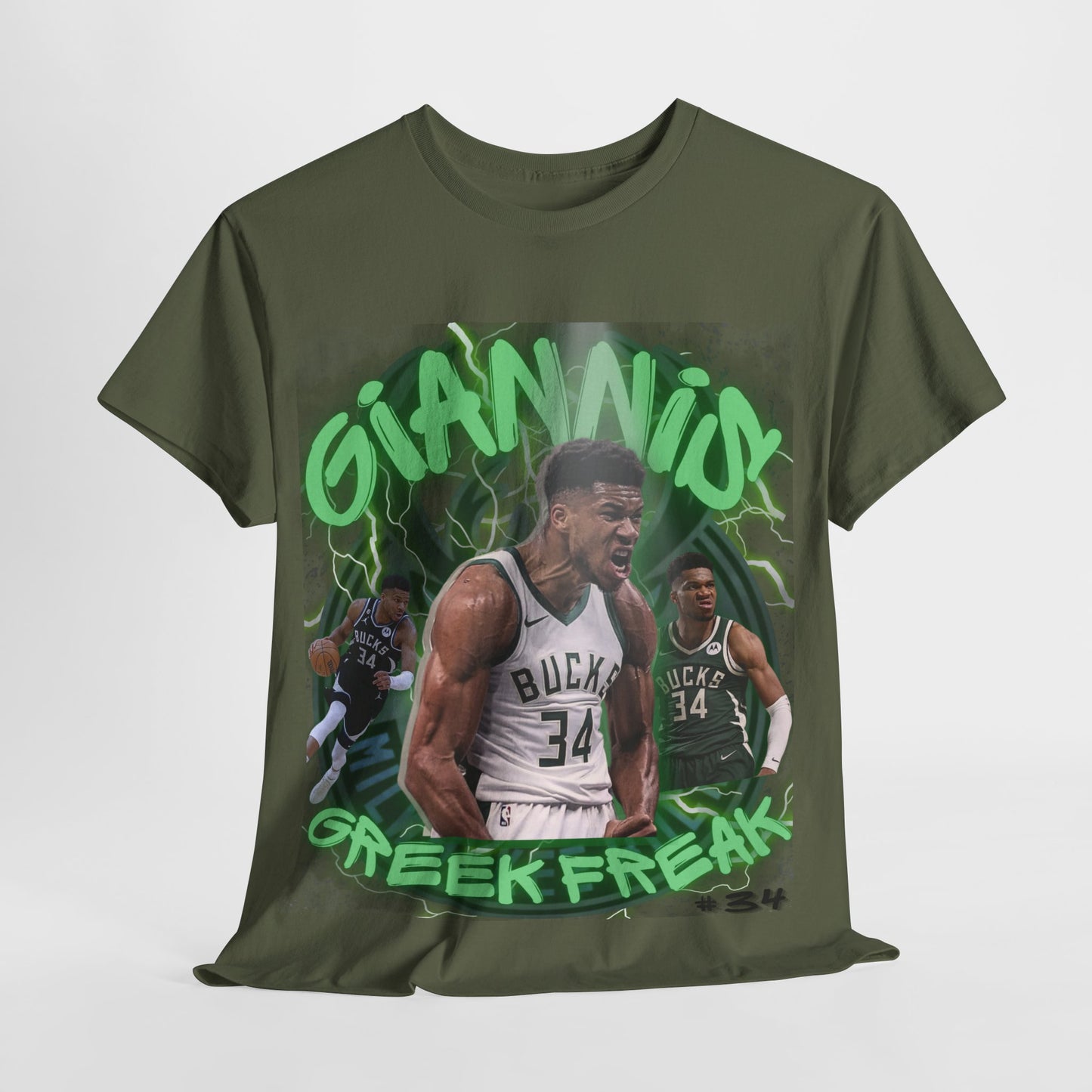 Giannis Antetokounmpo – Greek Freak T-Shirt