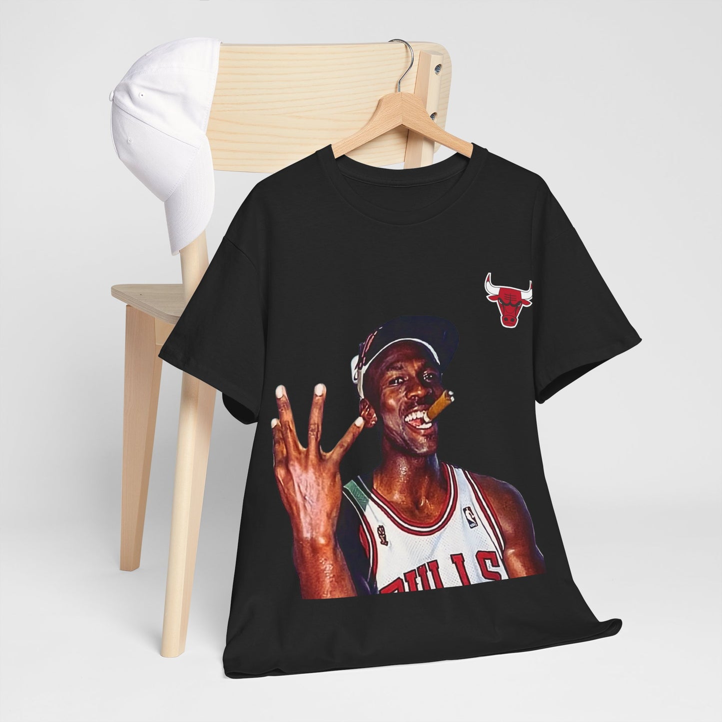 Michael Jordan '4th Championship' Graphic T-Shirt