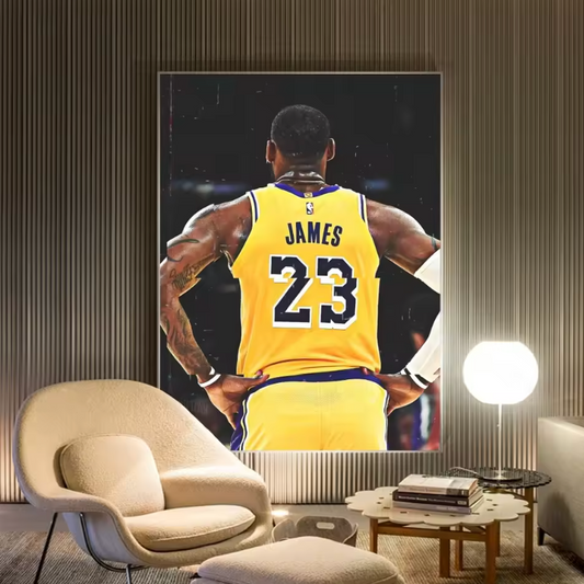 LeBron James Lakers 23 Standing