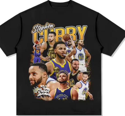 Prime Steph Curry Collage T-Shirt