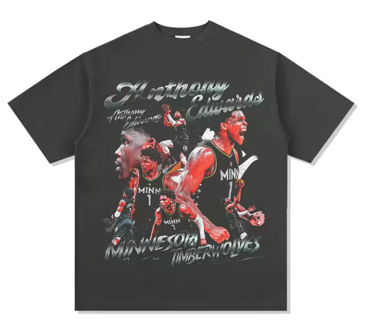 Anthony Edwards: Timberwolves Superstar Graphic T-Shirt