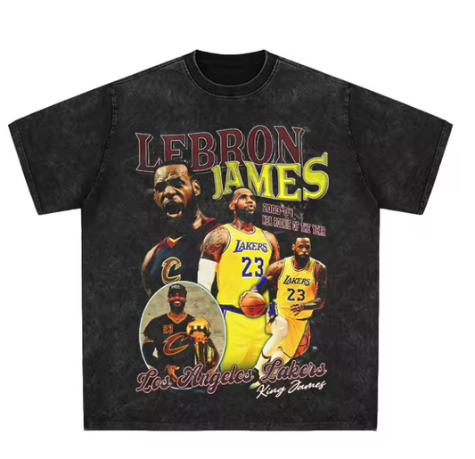 LeBron James: King James Career Graphic T-Shirt