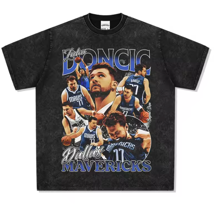 Luka Dončić: Dallas Mavericks Superstar Graphic T-Shirt