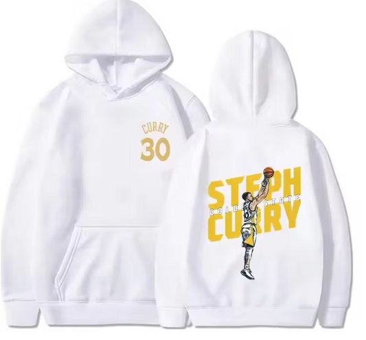 Stephen Curry Golden State Hoodie - White Edition