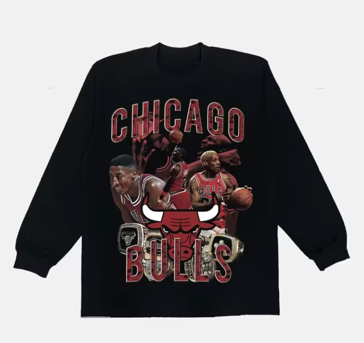 Chicago Bulls Legends Long Sleeve Hoodie