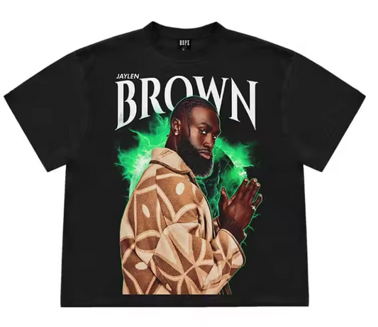 Jaylen Brown Power Pose T-Shirt - Boston Celtics