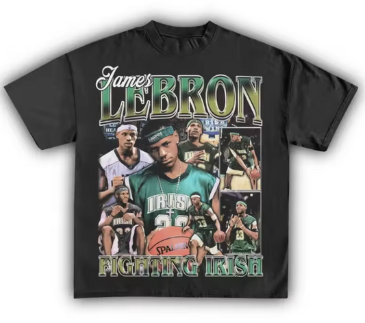 LeBron James High School Throwback T-Shirt