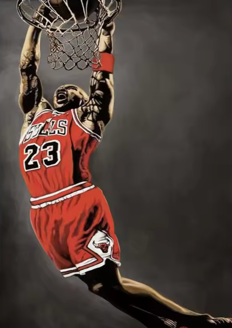 Michael Jordan – The Dunk King Limited Edition Artwork