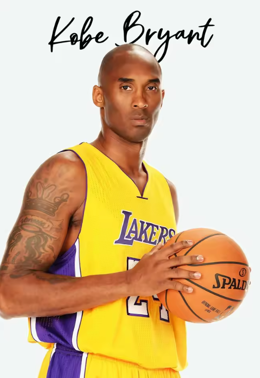 Kobe Bryant: The Black Mamba - Legendary Lakers Portrait Poster