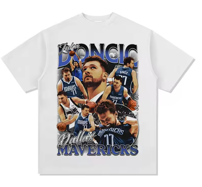 Luka Dončić: Dallas Mavericks Superstar Graphic T-Shirt