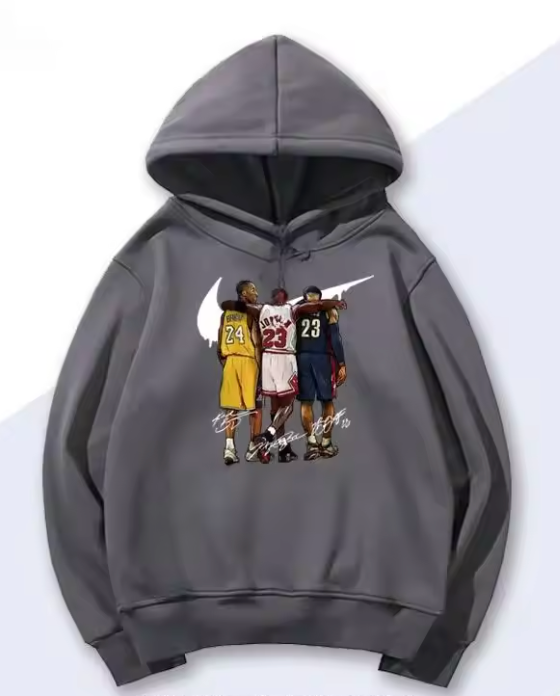 NBA Legends: Kobe, Jordan, and LeBron Child Size Hoodie