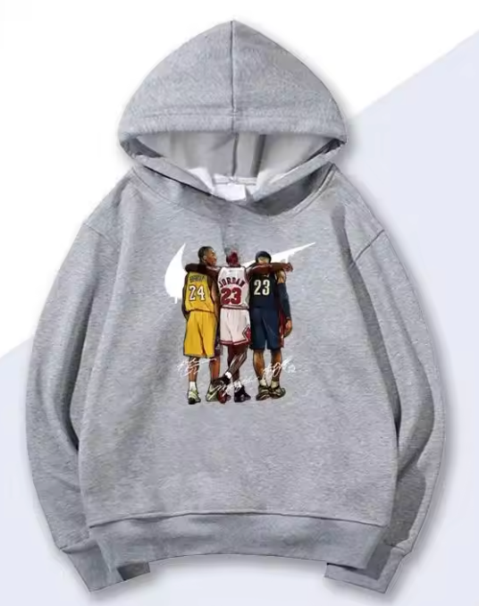 NBA Legends: Kobe, Jordan, and LeBron Child Size Hoodie