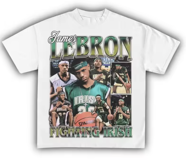 LeBron James High School Throwback T-Shirt