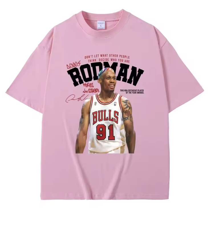 Dennis Rodman “Be Yourself” Bulls Icon T-Shirt – The Ultimate Rebound King